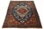 Late 19th Century Red Antique Persian Serapi Handmade Wool Rug Featuring a Medallion Design For Sale - Image 5 of 11