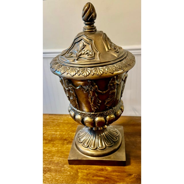 Campana Urn With Classical Figures For Sale - Image 11 of 12