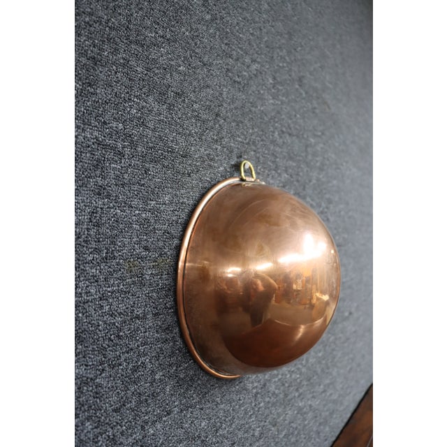 English English Copper Mixing Bowl For Sale - Image 3 of 11