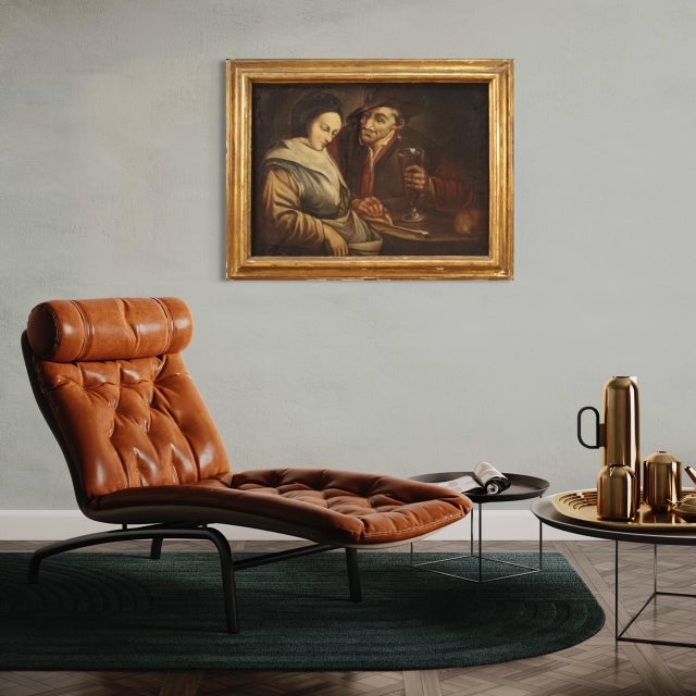 Figurative Composition, 18th Century, Oil Painting on Canvas, Framed For Sale - Image 15 of 16