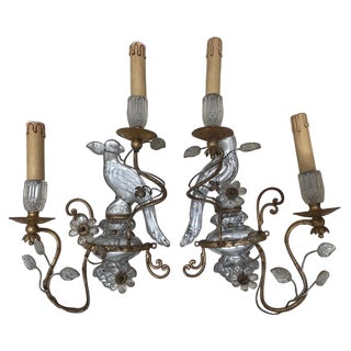 Art Deco Sconces by Maison Bague, France, 1930s, Set of 2 For Sale