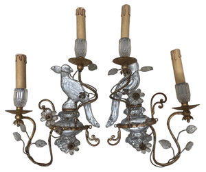 Art Deco Sconces by Maison Bague, France, 1930s, Set of 2
