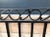 Antique French Balcony Fence with Ornament For Sale - Image 4 of 6