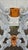 Vintage Rococo-Style Painted Cast-Iron Pedestal Table With Round Glass Top For Sale - Image 15 of 15