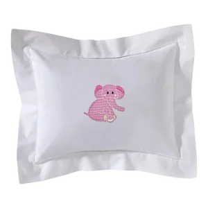 Boudoir Pillow Cover, Elephant (Pink)