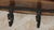 2000 - 2009 Handmade Raw Edge Wood Plank Coat Rack W/ 4 Large Cast Iron Hooks For Sale - Image 5 of 8