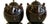 Vintage Glazed Ceramic Elephant Lamps - a Pair For Sale - Image 12 of 12