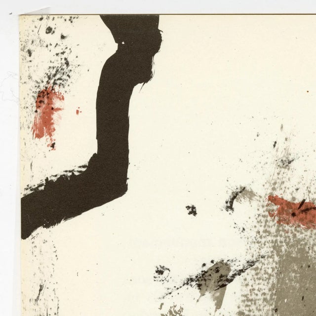 This lithograph comes from the long running French Art Magazine "Derriere le Miroir" published from 1946 until 1982 (253...