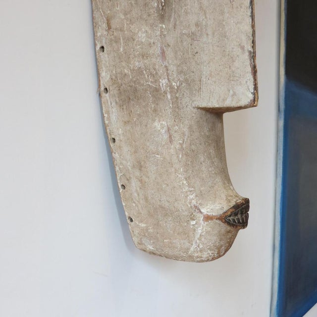 Large Decorative Wall Hanging Mask, Gabon, 1920s-1940s For Sale - Image 10 of 16