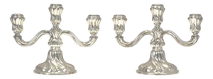 Silver 830/1000 Candelabras, Germany, 1935, Set of 2