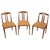 Brown Vintage Dining Chairs by Drevotvar, 1970s, Set of 3 For Sale - Image 8 of 8