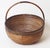 Large Italian Basket in Brass and Rattan, 1960s For Sale - Image 6 of 13
