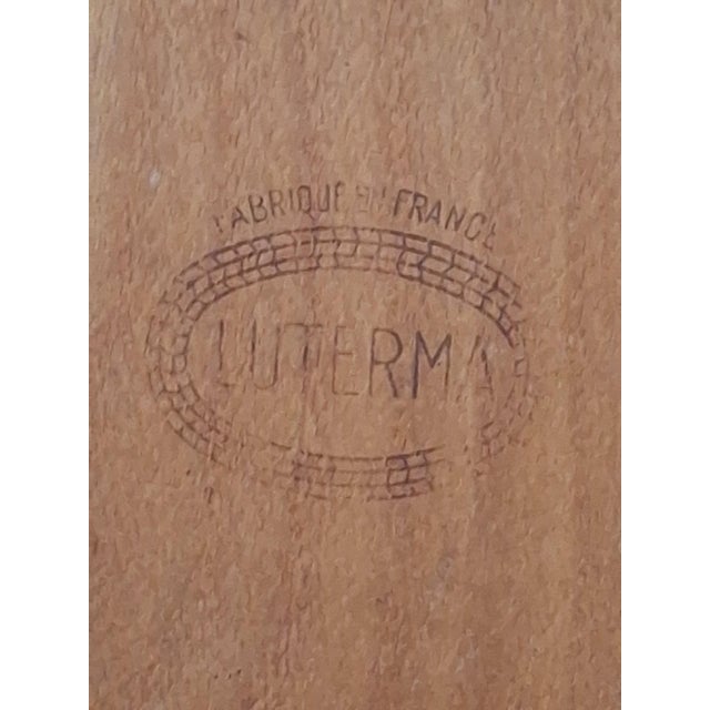 Bistro Chairs in Beech from Luterma, 1950s, Set of 8 For Sale - Image 3 of 16