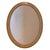 19th Century English Oval Giltwood Mirror with Mercury Glass For Sale - Image 5 of 5