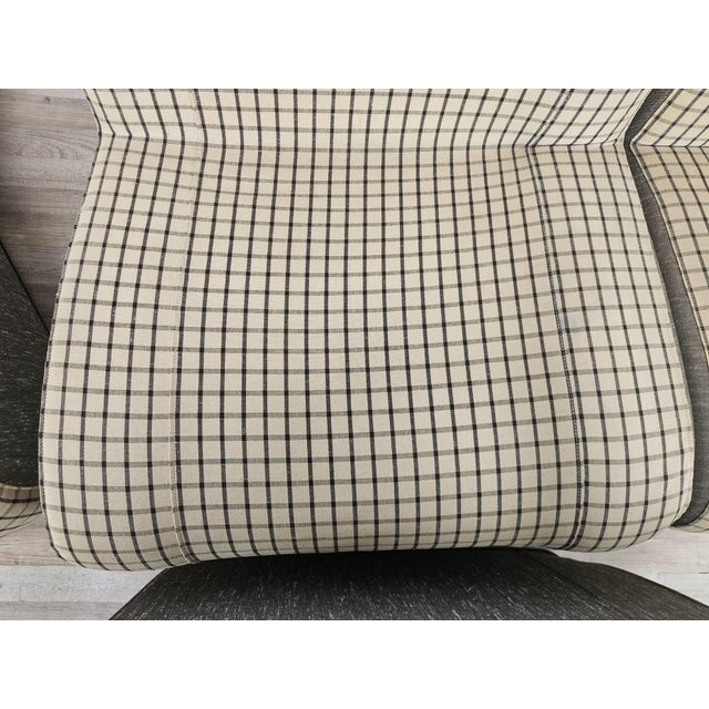 Modular Sofa in Checked Fabric, 1970, Set of 4 For Sale - Image 11 of 18