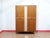 Wood Mid Century Modern Vintage Teak Triple Armoire Wardrobe by Stonehill For Sale - Image 7 of 14