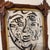 Peter Keil 1970s Peter Keil Original Black & White Abstract Portrait Painting For Sale - Image 4 of 6