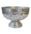 This is a vintage silver-plated pedestal bowl dating to the mid-20th century. The generously scaled bowl is decorated with...