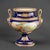 Antique French Cobalt Blue Porcelain Urn Vase by E. Collot, 1880s For Sale - Image 4 of 12