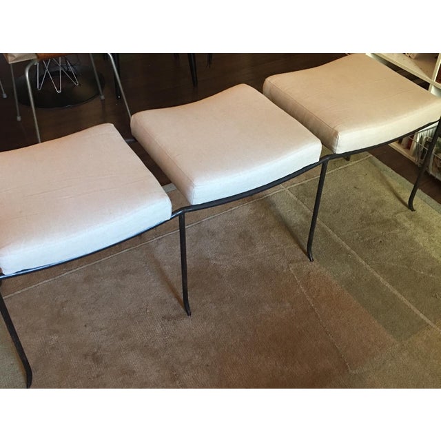 Contemporary Arteriors Home Mosquito Large Bench For Sale - Image 3 of 6