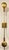Original retail $1400, stylish Revelation Modern Antique Brass Polar Sconces Pair, showroom floor samples