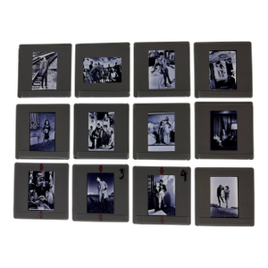 1980s Helmut Newton Set of 12 Original Transparencies