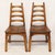 Vintage Arts and Crafts Style Dining Chairs from Webber, 1950s, Set of 4 For Sale - Image 11 of 15