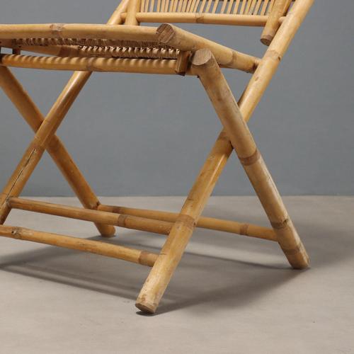 Bamboo Chairs, 1960s, Set of 4 For Sale - Image 6 of 10