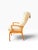 Danish Modern High Wingback Recliner Attributed to Farstrup | Cream Bouclé With Headrest Pillow | Teak Frame For Sale - Image 6 of 15