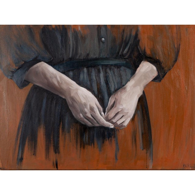 Justyna Kuklo, Mourning, 2021, Oil on Canvas For Sale - Image 6 of 6