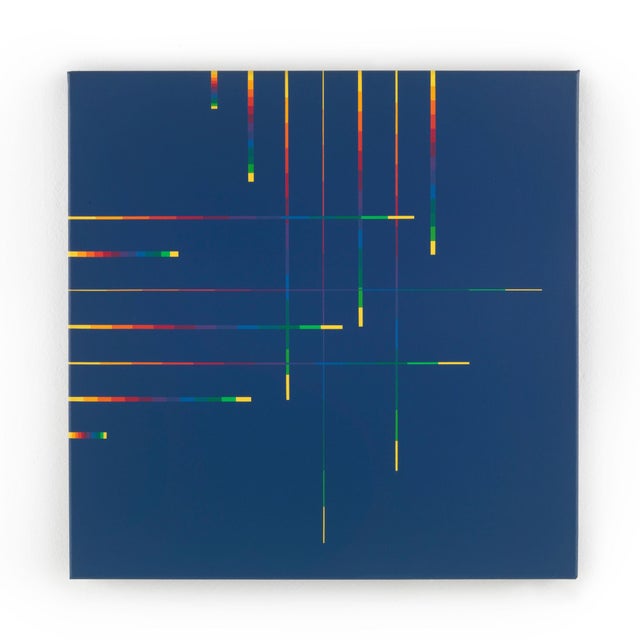 Paolo Minoli, Poema\. Aspettami ogni sera, Acrylic on Canvas, 1988 For Sale - Image 10 of 10