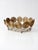 Mid-Century Brass Plated Wire Spiral Fruit Basket For Sale - Image 6 of 12