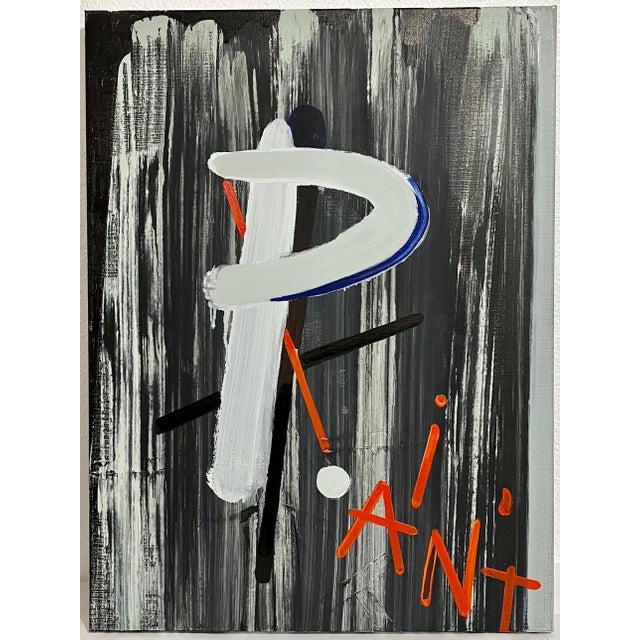 Ellen De Meutter, PAINT Abstract Belgian Contemporary Oil Painting Ellen De Meutter Woman Artist, 2007 For Sale