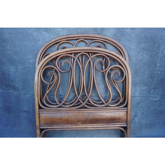 Early 20th Century Original Thonet Bentwood Single Frame Bed For Sale In Los Angeles - Image 6 of 8