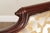 Maitland Smith Georgian Style Carved Mahogany Settee For Sale - Image 10 of 12
