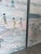 Textile 1970’s Mary Rohloff Figurative Asian Landscape Scene Acrylic on Canvas Paintings – A Pair For Sale - Image 7 of 12