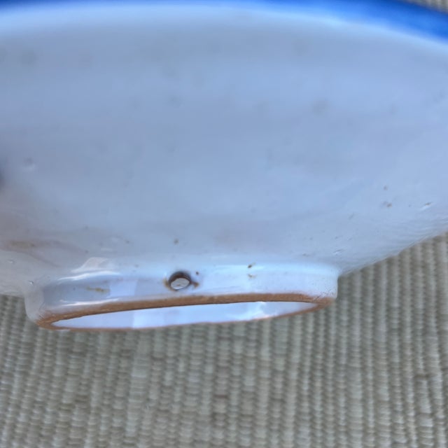 Ceramic A Vintage Guertes Talavera Polychrome Decorated Plate, Spain, Circa 1970's For Sale - Image 7 of 12