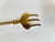 Vintage English Brass Toasting Fork With City of London Heraldic Coat of Arms For Sale - Image 9 of 14