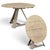 18th-Century-Rustic-Dutch-Stripped-Oak-Round-Tilt-Top-Center-Table For Sale - Image 18 of 18