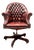 English Springvale Chesterfield Office Chair For Sale