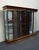Late 20th Century Custom Made Solid Cherry Traditional Style 105" Triple Curio Display Cabinet Set For Sale - Image 5 of 10