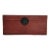 1900s Red Leather Antique Trunk For Sale
