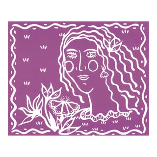 1982 Leslie Van Stavern Millar Persephone Serigraph For Sale