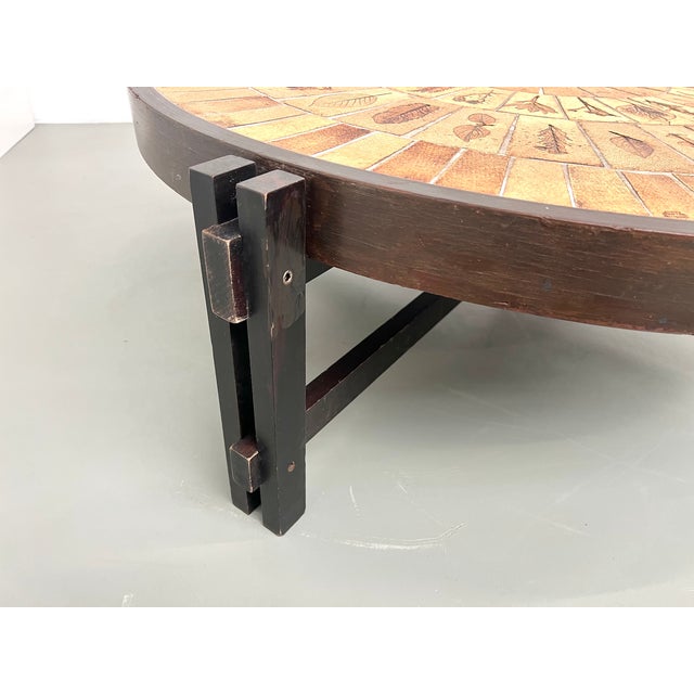 Les Herbiers Coffee Table by Roger Capron for Vallauris, 1960s For Sale - Image 11 of 18