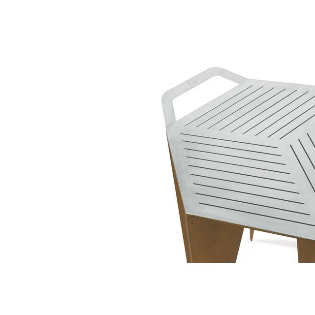 Contemporary Brutalist Brasero N°1 by Yoan Claveau de Lima for Les Choses Edition For Sale - Image 3 of 7