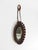 Round Wall Mirror with Leather Frame and Strap, 1960s For Sale - Image 4 of 17