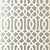 Contemporary Sample - Schumacher Imperial Trellis Wallpaper in Silver For Sale - Image 3 of 3