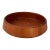1960s Monumental 20” Scanform Handmade Teak Bowl For Sale