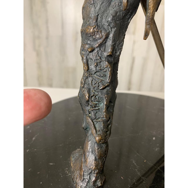 Abstract Bronze Sculpture of Don Quixote For Sale - Image 11 of 12