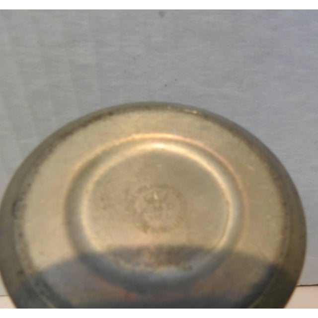 Gray Midcentury Royal Holland Four-Piece Pewter Tea Coffee Set For Sale - Image 8 of 9